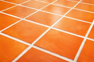 Ceramic tiled floor