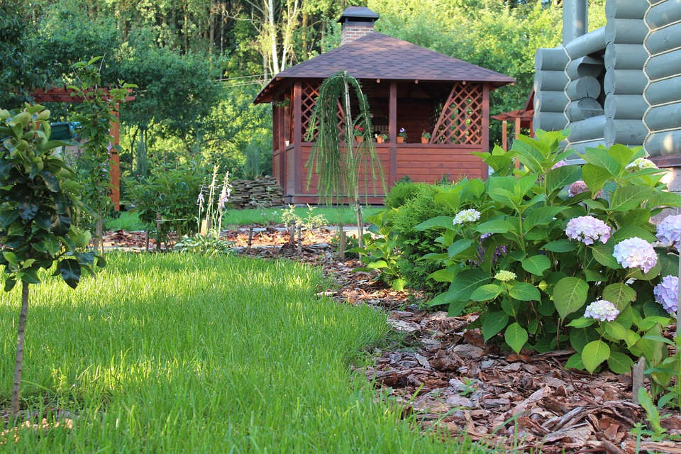 Aménagement paysager d'un jardin harmonieux