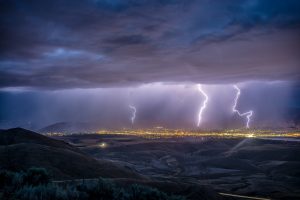 foudre sur les bâtiments