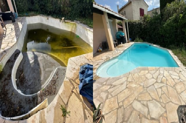 revêtement de piscine