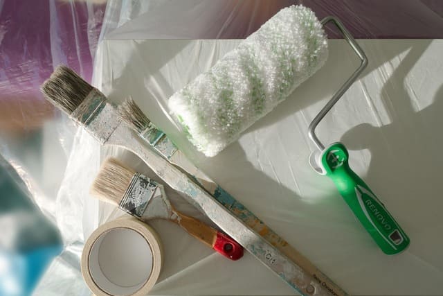 couches de peinture