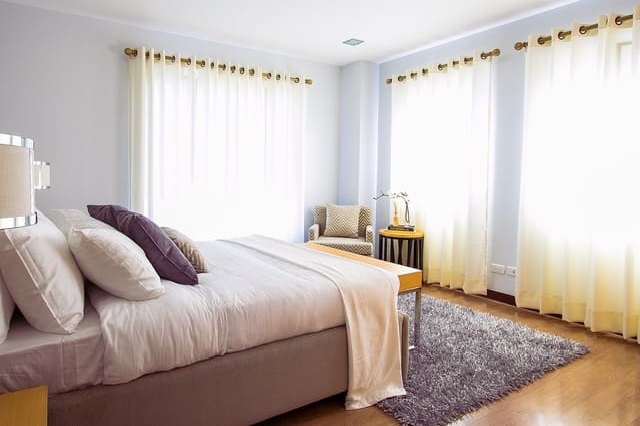 rideaux d’une chambre