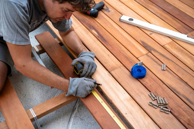 terrasse en bois