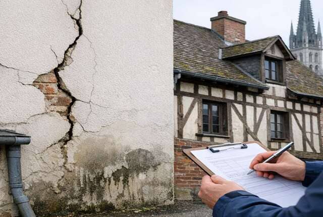 fissures et humidités